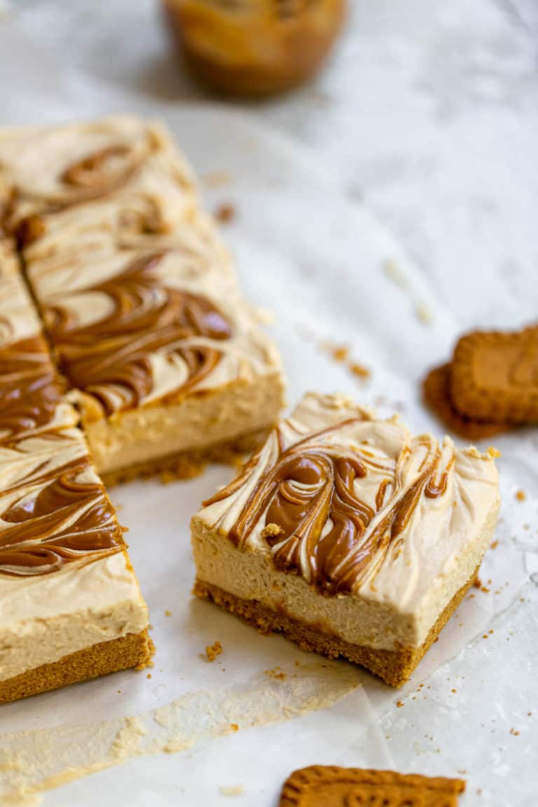 No Bake Cookie Butter Cheesecake - Lenox Bakery