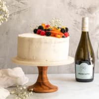 Peach Moscato Cake