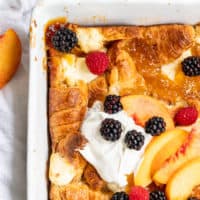 French Toast Bake with Berries