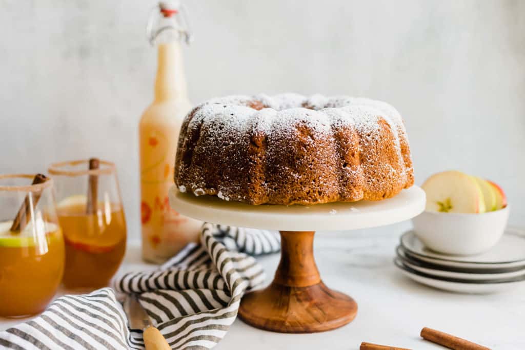 Apple Cake with Sangria