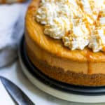 Pumpkin Caramel Cheesecake
