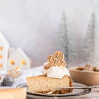 gingerbread cheesecake