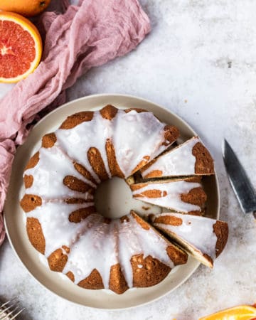Orange Pound Cake