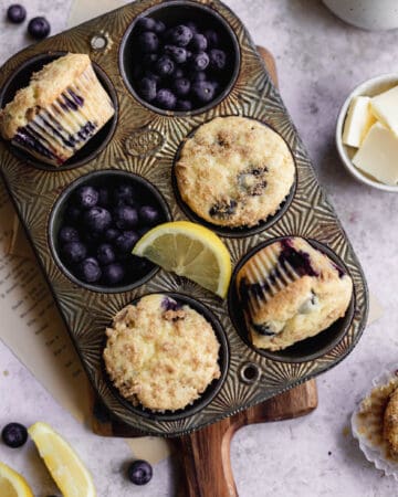 Lemon Blueberry Muffins