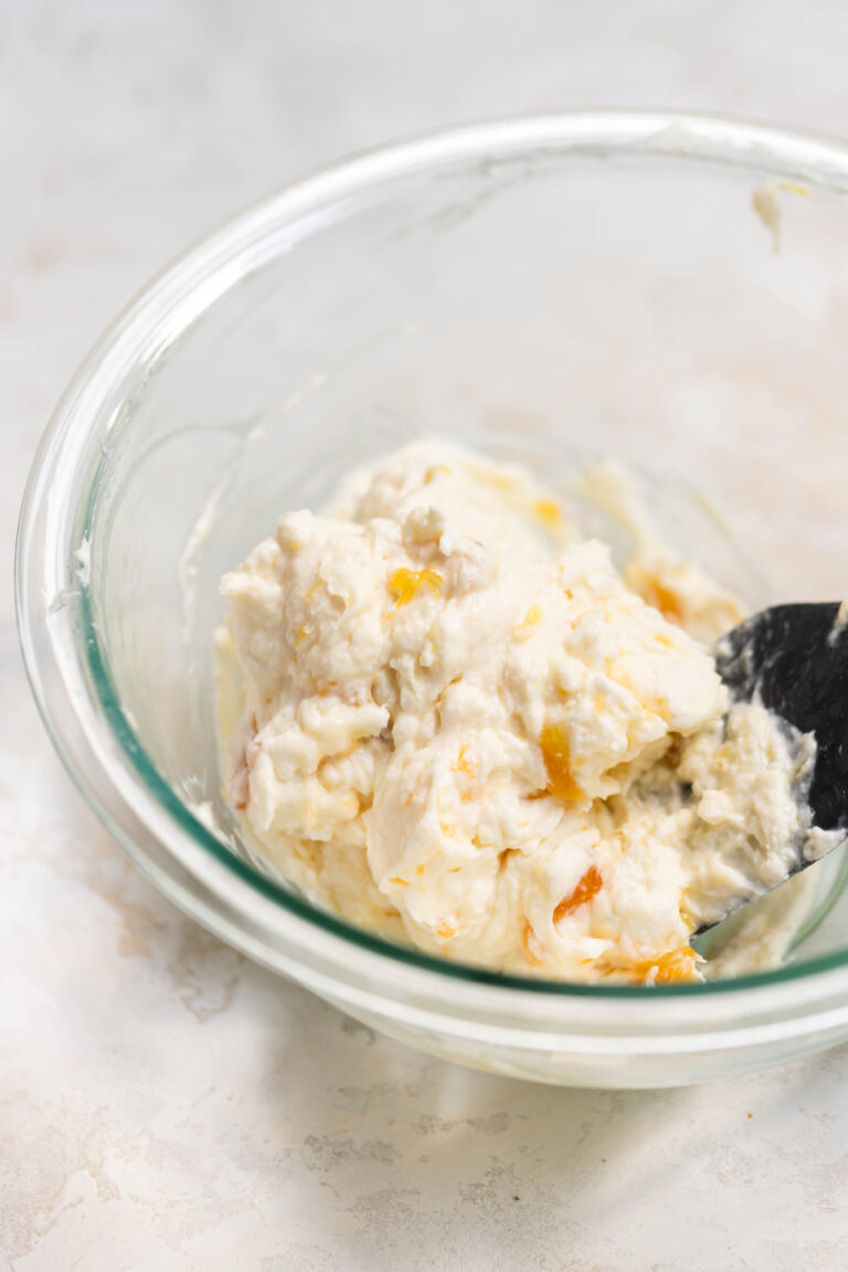 Baked Peaches and Cream Croissant French Toast Lenox Bakery