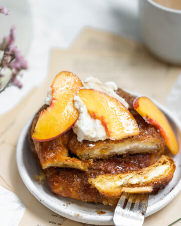 Baked Croissant French Toast