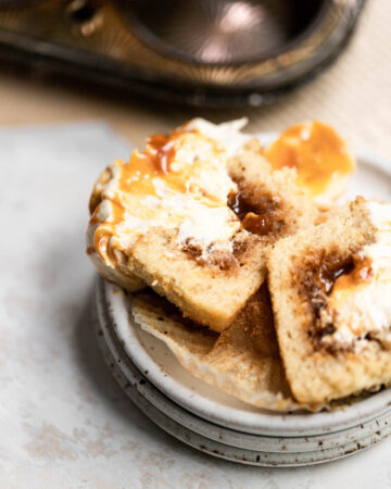Banana Caramel Cupcakes