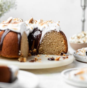 S'mores bundt cake