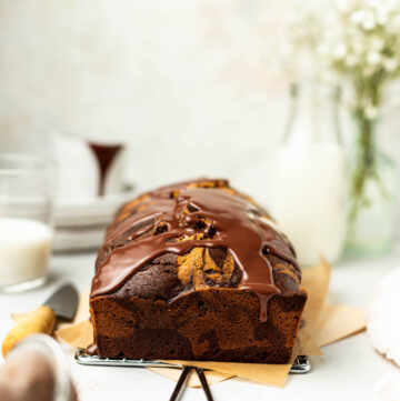 Pumpkin Chocolate Swirl Loaf