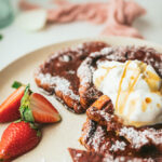 Red velvet French toast