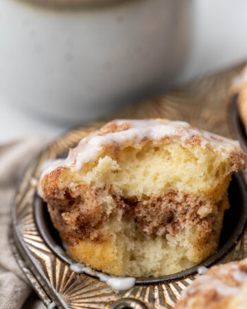 Bite of Cinnamon Swirl /muffin