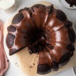 Top of Bundt Cake